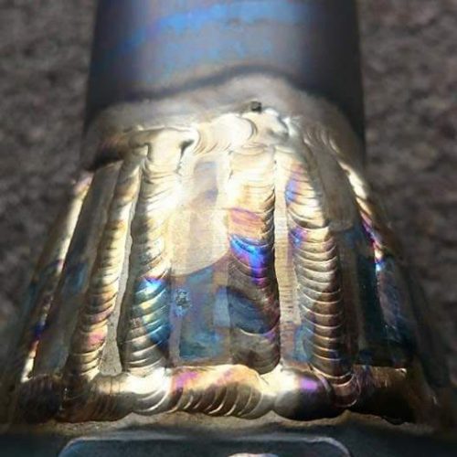 titanium weld, arcade welding